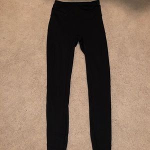 Lulu lemon cropped seamless soft leggings